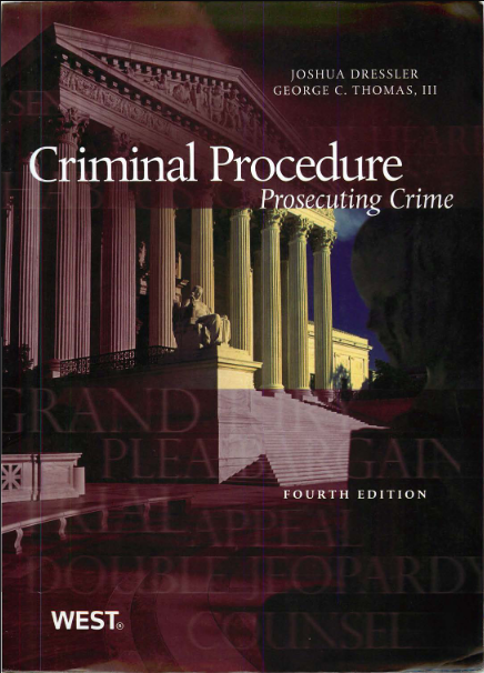 Criminal Procedure: Prosecuting Crime